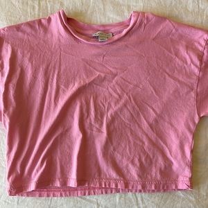 Pink Crop Top